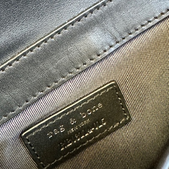 Rag and Bone Walker Leather Crossbody Bag - Picture 9 of 11